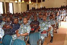 Alassane Ouattara évoque l'entrée des femmes à la gendarmerie nationale.